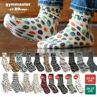 gym master ジムマスター ソックス メンズ レディース 靴下 メンズ レディース 肉厚 ミドル丈 ハッピーペ…