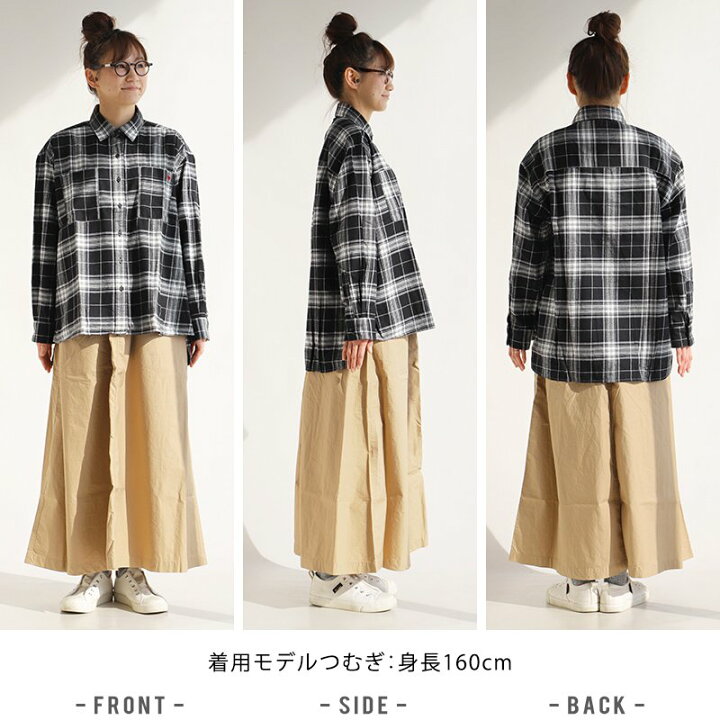 楽天市場】ゆったりシャツ チェックシャツ マドラス ブロック オンブレ 