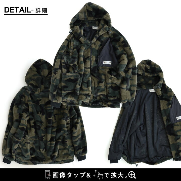 楽天市場】アウター ファーブルゾン ファージャケット フェイクファー 