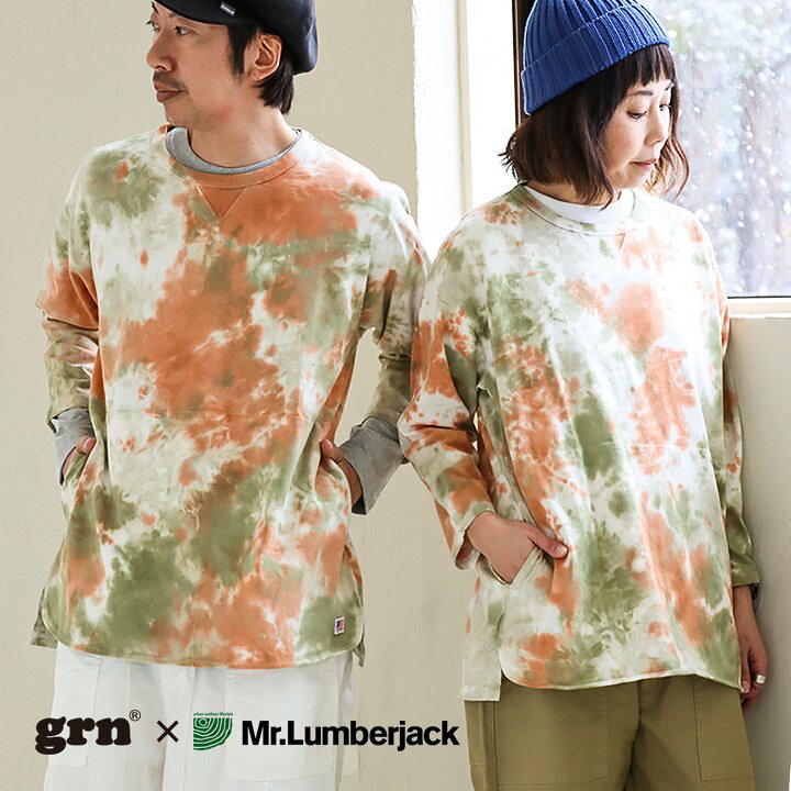 楽天市場】七分袖 tシャツ メンズ レディース カットソー タイダイ柄 