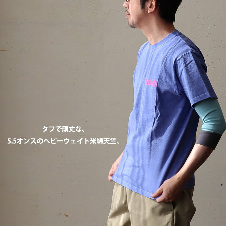 楽天市場 限定コラボ Tシャツ 半袖 メンズ レディース Usaコットン バックプリント 星 おじさん ティーシャツ クルーネック 丈夫 5 5オンス 綿100 米綿 ピグメント 洗濯に強い 経年変化 グッドオンtシャツ 大人 カジュアル Paty パティ Blueto Good On ブルート