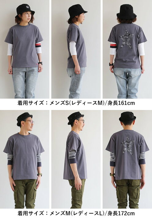 楽天市場 Tシャツ メンズ レディース 綿100 半袖 ゆったり 大きいサイズ 大人 カジュアル 星 スター バックプリント カラフル ボックスシルエット しっかり生地 半袖tシャツ Tee 夏 ティーシャツ プリントt 白 オレンジ スミクロ ユニセックス Paty パティ Toneontone