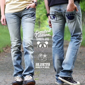 PANDIESTAJAPAN パンディエスタ デニム パンツ スリム ストレート ジーンズ ストレッチ アメカジ コラボ パティ