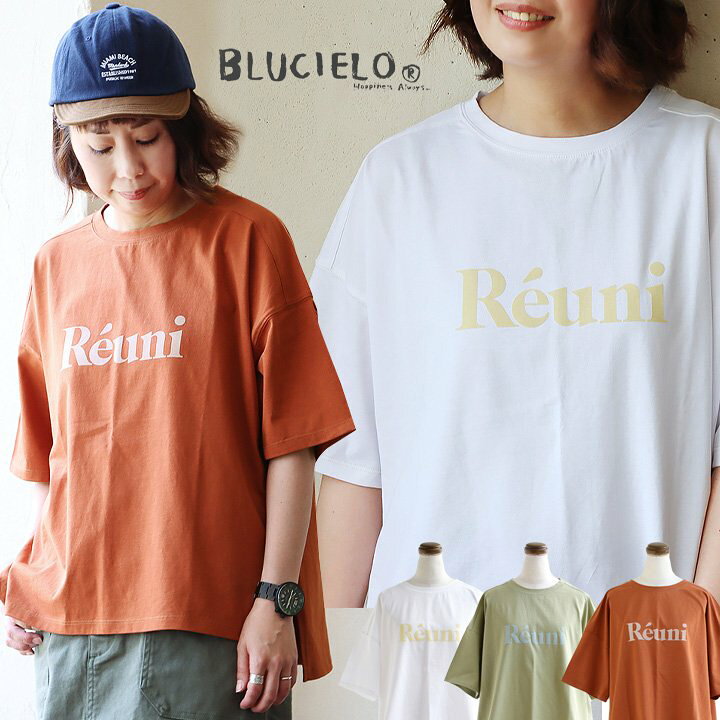 楽天市場】Tシャツ 半袖 レディース クルーネック ロゴ 綿100％ 天竺 