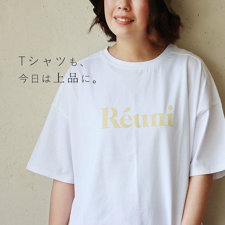 楽天市場】Tシャツ 半袖 レディース クルーネック ロゴ 綿100％ 天竺 