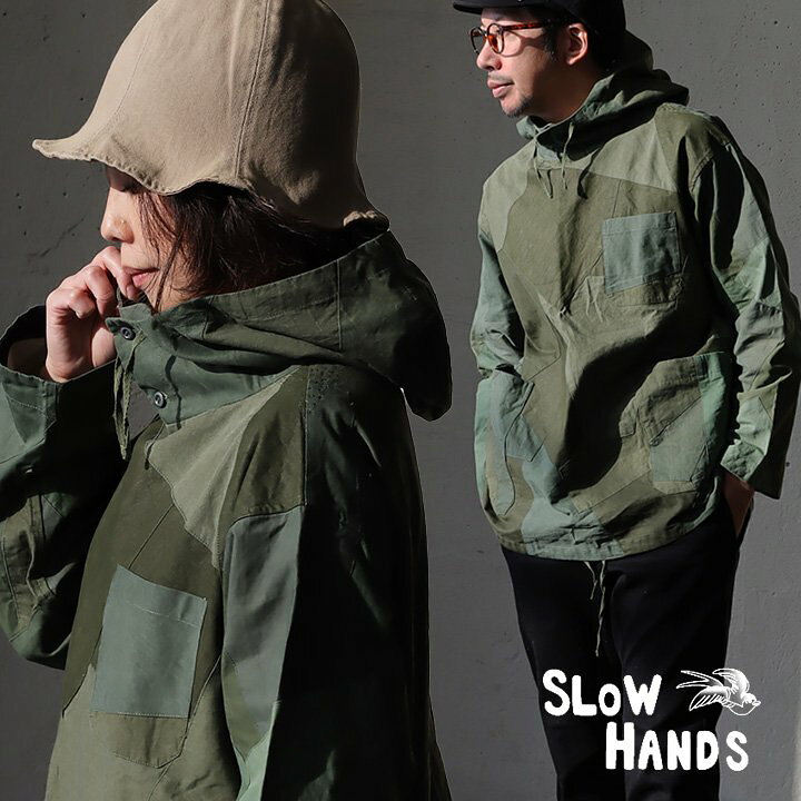 楽天市場】SLOW HANDS スローハンズ パーカー プルオーバー 長袖 