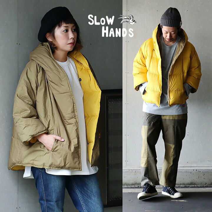 楽天市場】SLOW HANDS スローハンズ アウター ダウンジャケット 