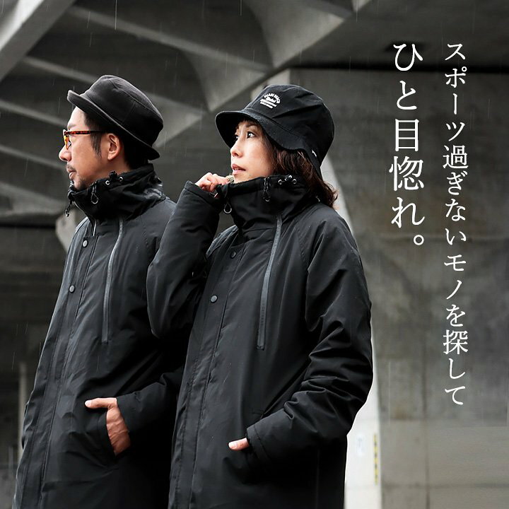 楽天市場】ベンチコート メンズ レディース 暖かい 裏ボア 撥水 防風 