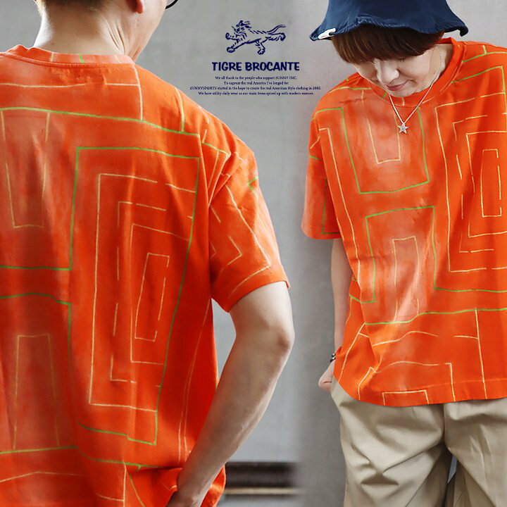 楽天市場】TIGRE BROCANTE ティグルブロカンテ Tシャツ 半袖 メンズ 