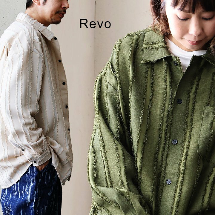 楽天市場】シャツ 開襟シャツ 長袖 メンズ レディース フリンジ  