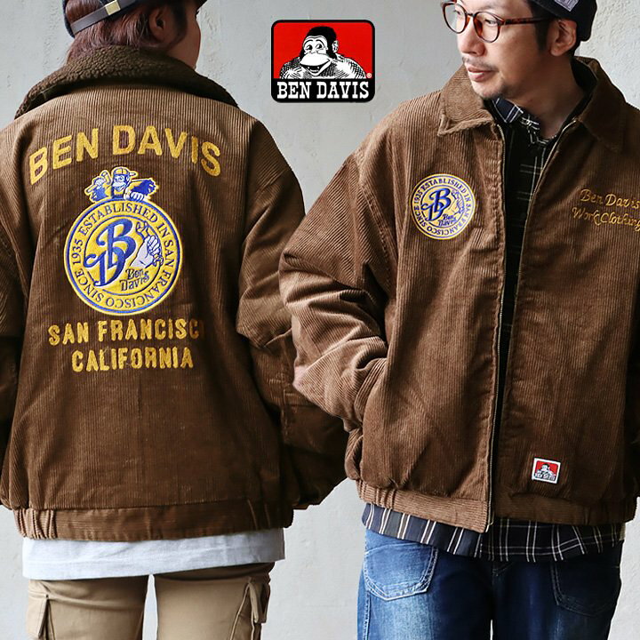 楽天市場】BEN DAVIS ベンデイビス ジャケット 長袖 メンズ レディース 