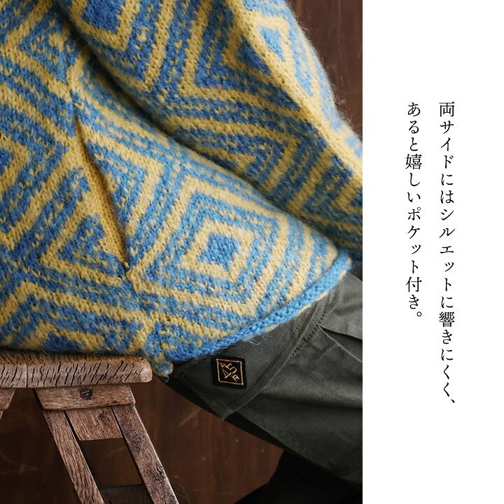 楽天市場】SLOW HANDS スローハンズ ニット セーター 長袖 ハイネック 