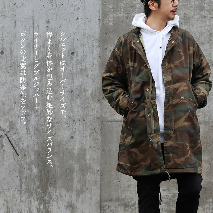 楽天市場】Johnbull ジョンブル モッズコートコート M-65 メンズ 