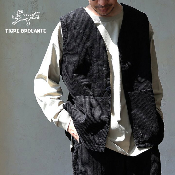 楽天市場】TIGRE BROCANTE ティグルブロカンテ ベスト メンズ 