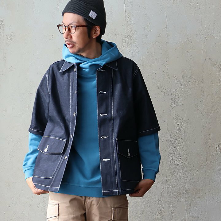 楽天市場】ジャケット ワークジャケット カバーオール デニム 