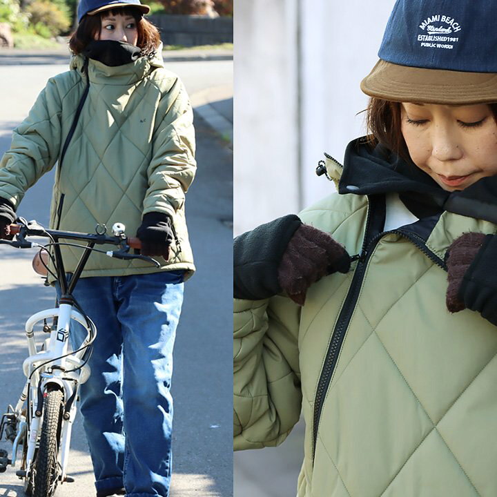 楽天市場】暖かい ダウン パーカー サイクリングパーカー メンズ 