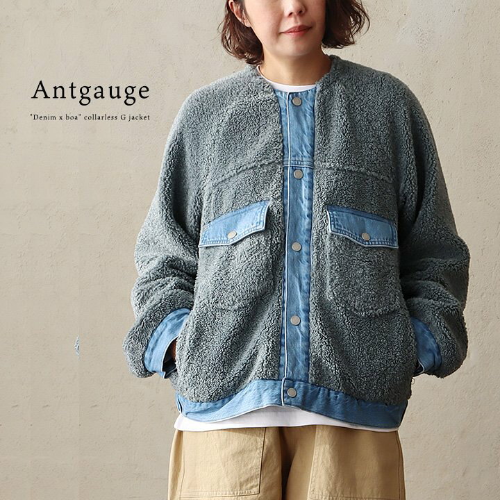 楽天市場】Antgauge アントゲージ Gジャン ジャケット ボアジャケット 
