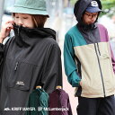 KRIFF MAYER クリフメイヤー マウンテンパーカー 暖かい 裏フリース ストレッチ ナイロン 着痩せ メンズ レディース 猫刺繍 ハイネック 袖ゴム 微撥水 軽量 防汚 防風 家庭洗濯 大き目 大きいサイズ 秋 冬 パティ Mr.Lumberjack ミスターランバージャック コラボ