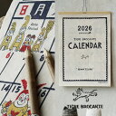TIGRE BROCANTE ティグルブロカンテ カレンダー 2026 壁掛け 大きくて見やすい JAPANESE PATTERN 日本 四季 季節 うさ…