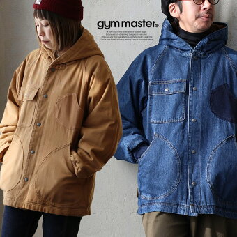 ジムマスター(gymmaster) ジムマスター ジャケット 長袖 ポケット フード付き 無地 裏地付き 中綿 袖リブ 暖かい 大きいサイズ パティ