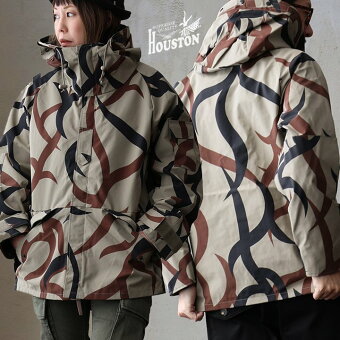 パーカー シェルパーカー 長袖 ハイネック ナイロン 裏地付き 防寒 防風 撥水 ベンチレーション パティ ヒューストン