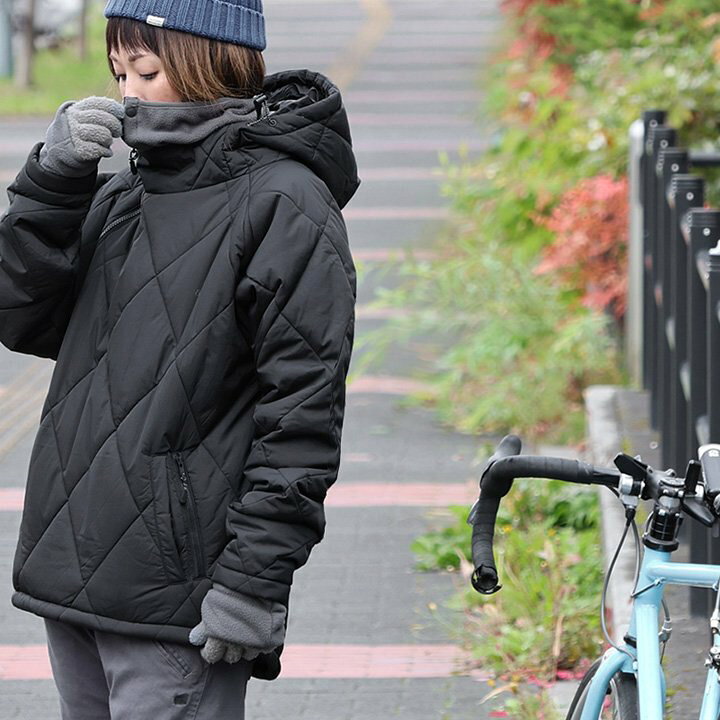 楽天市場】暖かい ダウン パーカー サイクリングパーカー メンズ 