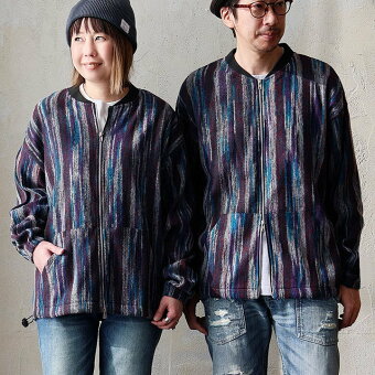 カーディガン ジップアップ 長袖 ポケット ワイド 着痩せ ハイネック 袖ゴム 裾ドローコード パティ ミスターランバージャック