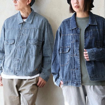 KRIFF MAYER(クリフメイヤー) クリフメイヤー デニムジャケット ジャケット Gジャン 2nd 薄手 軽い 通気性 涼しい 綿100 コットン パティ