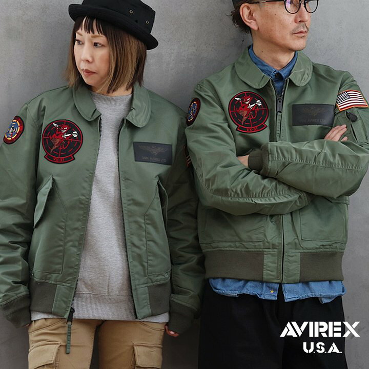 楽天市場】AVIREX アビレックス フライトジャケット 長袖 メンズ 
