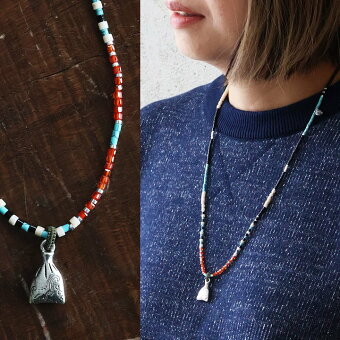 ネックレス 金属 ビーズ カラフル シルバー プレゼント 贈り物 カジュアル ヴィンテージ お洒落 パティ