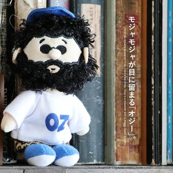 キーホルダー ストラップ オジー キャラクター ぬいぐるみ キーホルダー 金具付き プレゼント 贈り物 カジュアル パティ