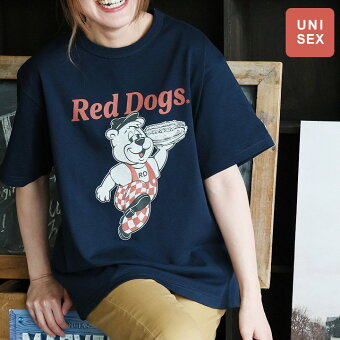 Tシャツ 半袖 クルーネック クマ アニマル キャラクター プリント 綿100 コットン パティ