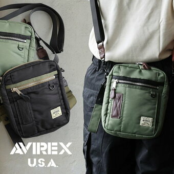 AVIREX(アヴィレックス) アビレックス バッグ ショルダーバッグ ハンドバッグ ポーチ 2WAY ナイロン ポケット パティ