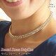 レンタルネックレス【ラインストーンチョーカー|ゴールド】ノーブランドNoBrandレンタルネックレスレンタルチョーカー首飾り結婚式ネットレンタル【RCP】