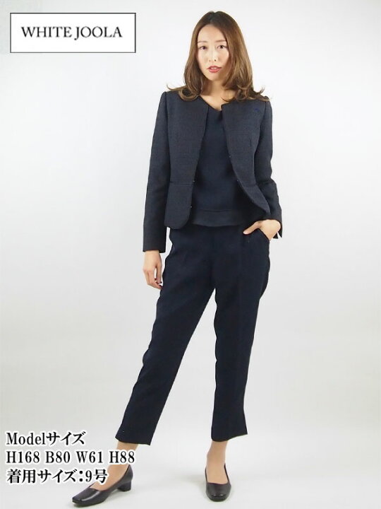 楽天市場 レンタル 3点コーディネイトセット レンタルセレモニースーツ White Joola ホワイトジョーラ ネイビー 紺 7号 13号 卒園式 卒業式 入園式 入学式 七五三 ママ スーツ レディース スーツ 母 Fy16ren07 レンタルドレス パティドレ