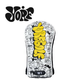 【送料無料】 YORF ヨルフ HUMAN柄ドライバーヘッドカバー ゴルフ DR用 W1 ヘッドカバー ギフト プレゼント 1086192310