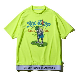 �y���������z GREEN EDGE MONKEYS �O���[���G�b�W�����L�[�Y Ribbed hem mock neck #3003-65 �����Y �S���t�E�F�A ���b�N�l�b�N �z������ S/M/L/LL/XL 60353003