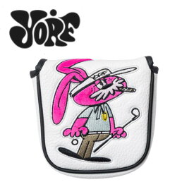【送料無料】 YORF ヨルフ ラビットマレット型パターカバー メンズ レディース ゴルフ ヘッドカバー 合成皮革 ギフト プレゼント 1086192318