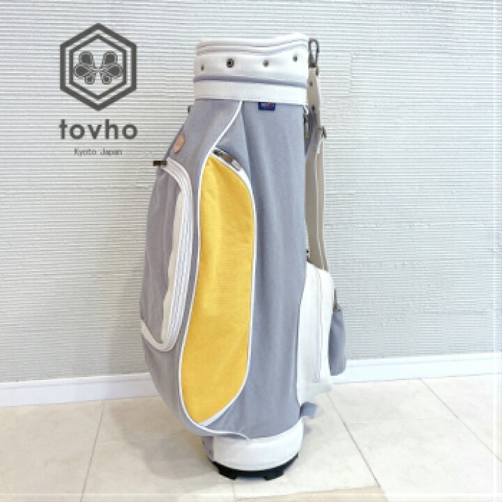 楽天市場】tovho トヴホ NO.81VC キャディバッグ ゴルフバッグ 帆布 