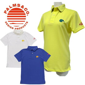 SALE！ PALMS&CO. KIWI&CO. ポキウィアンドコー レディース ゴルフウェア ポロシャツ 半袖シャツ ラウンドカラー レギュラーフィット 吸汗速乾性 通気性 UVカット S/M 送料無料 KIWI5SP03L231 セール