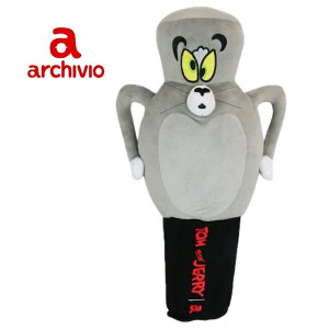 【送料無料】 archivio アルチビオ トムとジェリー トムジェリ ヘッドカバー DR用 ドライバー ゴルフ ゴルフグッズ ギフト プレゼント A370110