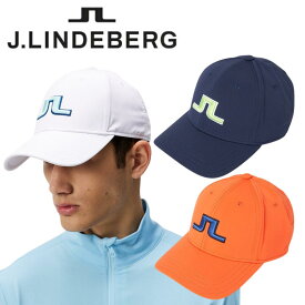 J.LINDEBERG Jリンドバーグ 3D刺繍キャップ メンズ ゴルフ ゴルフグッズ 帽子 速乾性 調整可能 洗濯可能 ブリッジマーク 送料無料 ギフト プレゼント 07351330 073-51330