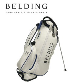 BELDING ベルディング サンバード 2.0 スタンドバッグ キャディバッグ ホワイト エスプリ 8.5型 5分割 スタンド ゴルフバッグ 高級 レア 送料無料 HBCB-850153