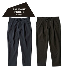 SALVAGE PUBLIC Kolepa サルベージパブリックコレパ マカニラインドフリーストラウザーズ メンズ ゴルフ ゴルフウェア パンツ 裏起毛 保温性 透湿性 撥水性 防寒 大きめ S/M/L 送料無料 S24F0019K