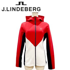 【送料無料】 50％OFF！ J.LINDEBERG Jリンドバーグ ジェイリンドバーグ レディース ゴルフ ゴルフウェア アウター ブルゾン ジップパーカー ダブルジップ 吸水速乾 透湿性 38/40 SALE セール 072-57920 ジャケット