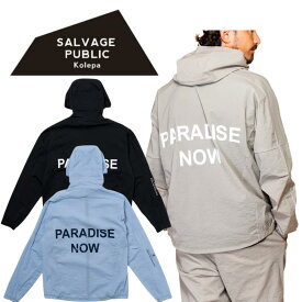 SALVAGE PUBLIC Kolepa サルベージパブリックコレパ Pepa ナイロンジャケット メンズ ゴルフ ゴルフウェア ブルゾン パッカブル仕様 ストレッチ 撥水 S/M/L 送料無料 SVKS5004 S25D0005J