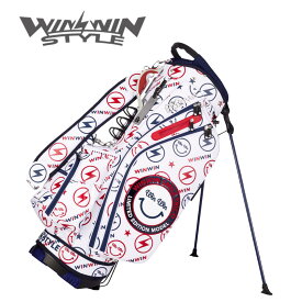 WINWINSTYLE ウィンウィンスタイル WINWIN SMILE STAND BAG LEM キャディバック ゴルフバッグ ゴルフ スタンドバッグ 5分割 9型 47インチ対応 送料無料 CB-150