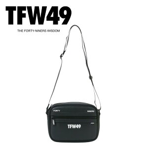 TFW49 LEATHER SHOULDER BAG �S���t �O�b�Y �S���t�|�[�` �J�[�g�o�b�O ���E���h�o�b�O �T�R�b�V�� �V�����_�[�o�b�O �t�@�X�i�[�J�� �O�|�P�b�g ���|�P�b�g �M�t�g �v���[���g �������� T132510006