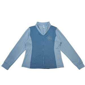 【送料無料】 Foglia Brillante フォーリアブリランテ キルティングブルゾン レディース ゴルフ ウェア パーカー スウェット バックフリース 裏起毛 保温 防寒 FBAL-BL7