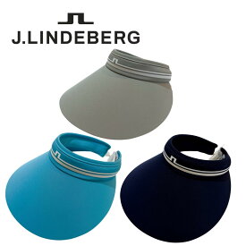 【送料無料】 J.LINDEBERG ジェイリンドバーグ Katie Visor レディース ゴルフ サンバイザー バイザ つば広め 汗止め付き 洗濯可能 フリーサイズ ギフト プレゼント 07355160 073-55160